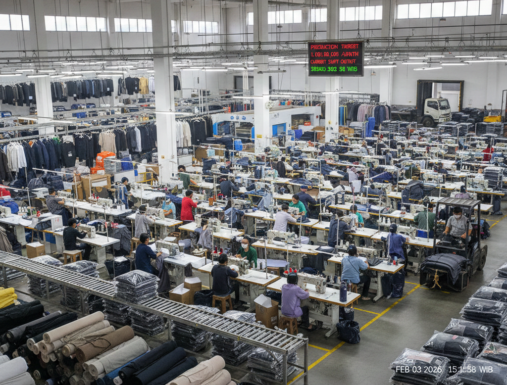 Konveksi Adalah Tempat Produksi Pakaian Skala Besar